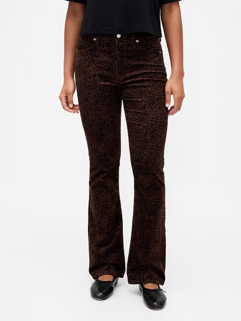 Gap Baby Boot Animal Print Corduroy Pants